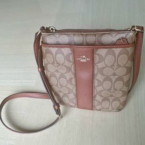 Coach Crossbody Canvas Bag